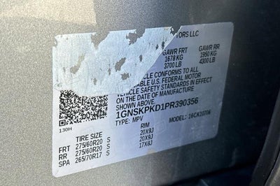 2023 Chevrolet Tahoe Z71