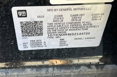 2025 Cadillac XT5 Premium Luxury