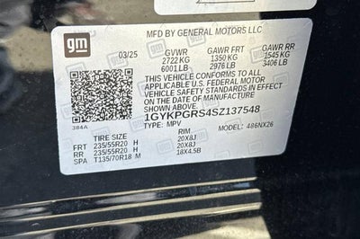 2025 Cadillac XT6 Sport