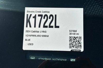 2024 Cadillac LYRIQ Tech