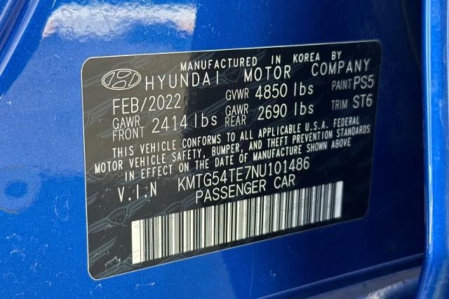 2022 Genesis G70 3.3T