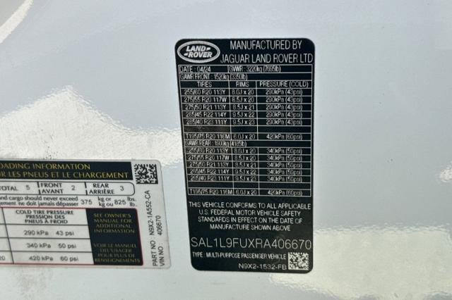 2024 Land Rover Range Rover Sport Dynamic SE
