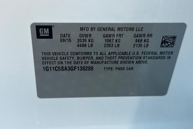 2016 Chevrolet Malibu Limited LT