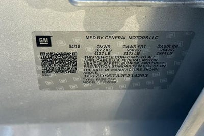 2018 Chevrolet Malibu LT