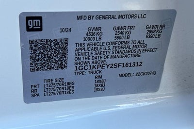 2025 Chevrolet Silverado 2500 HD LTZ