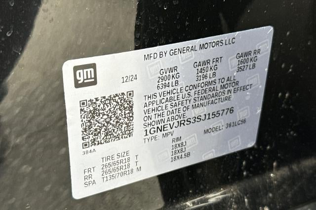 2025 Chevrolet Traverse Z71