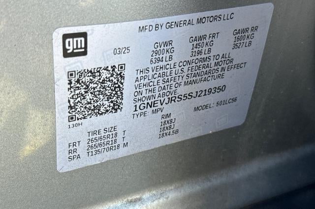 2025 Chevrolet Traverse Z71