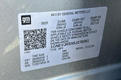 2025 Chevrolet Traverse Z71