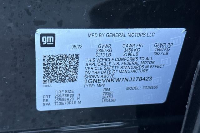 2022 Chevrolet Traverse High Country