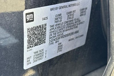 2025 Chevrolet Suburban Premier