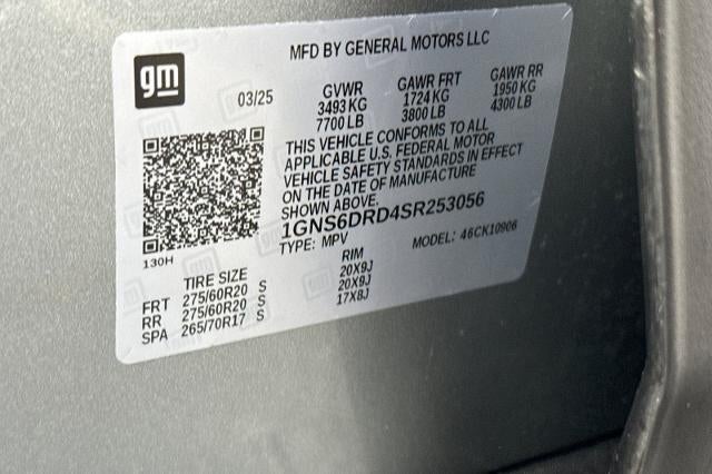 2025 Chevrolet Suburban Z71