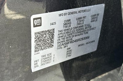 2025 Chevrolet Suburban Premier