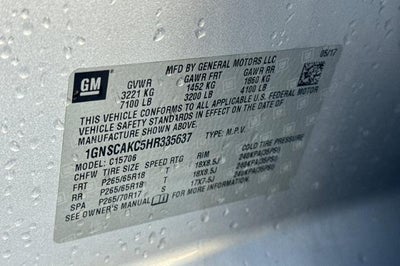 2017 Chevrolet Tahoe LS
