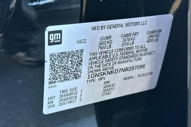 2022 Chevrolet Tahoe LT