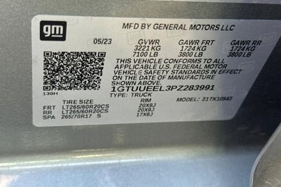 2023 GMC Sierra 1500 AT4