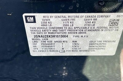 2017 Chevrolet Equinox LT