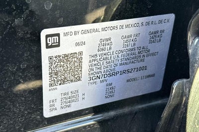 2024 Chevrolet Equinox EV 2RS