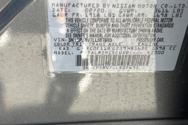 2020 Nissan Kicks S