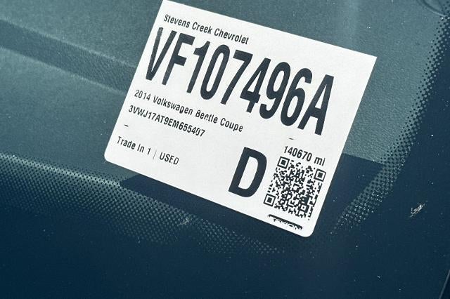 2014 Volkswagen Beetle 1.8T