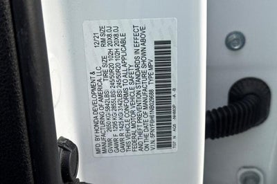 2022 Honda Pilot Touring 7-Passenger