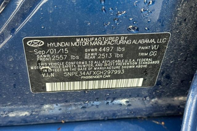 2016 Hyundai Sonata 2.4L Limited