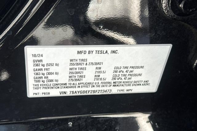 2025 Tesla Model Y Performance