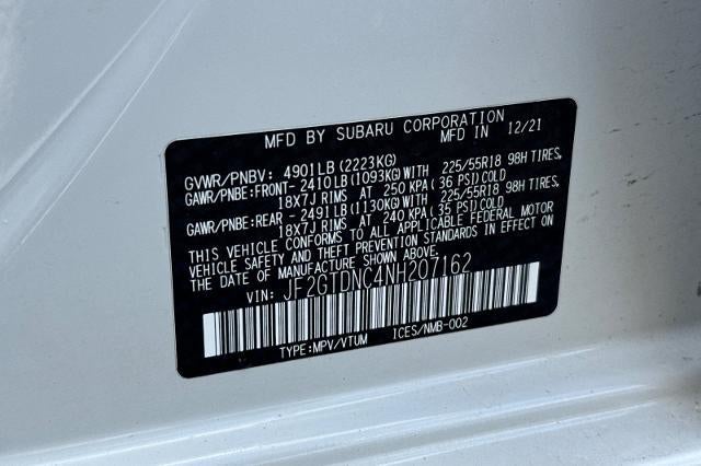 2022 Subaru Crosstrek Hybrid