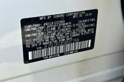 2025 Subaru Forester Sport