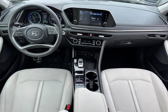 2021 Hyundai Sonata Hybrid Blue