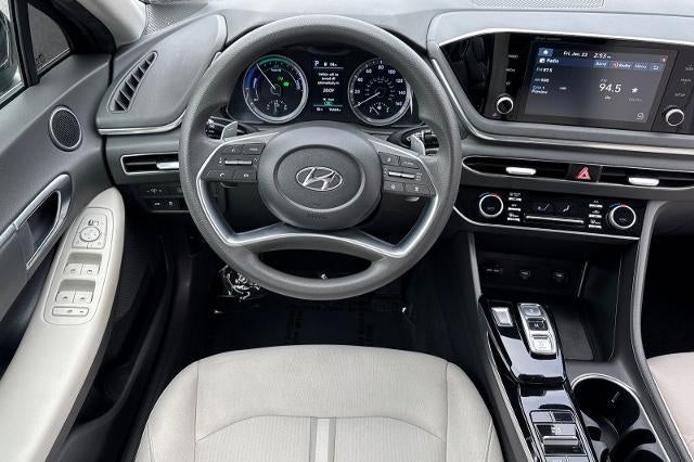 2021 Hyundai Sonata Hybrid Blue