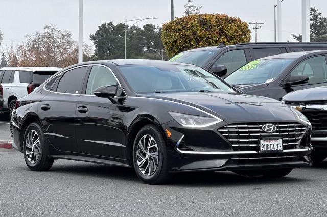 2021 Hyundai Sonata Hybrid Blue