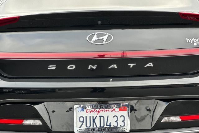 2021 Hyundai Sonata Hybrid Blue