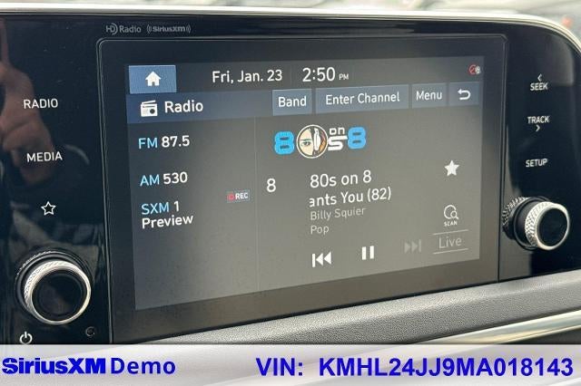 2021 Hyundai Sonata Hybrid Blue