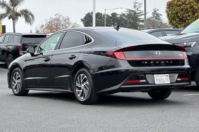 2021 Hyundai Sonata Hybrid Blue