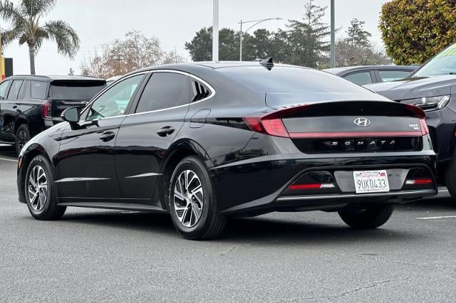 2021 Hyundai Sonata Hybrid Blue