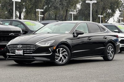 2021 Hyundai Sonata Hybrid Blue