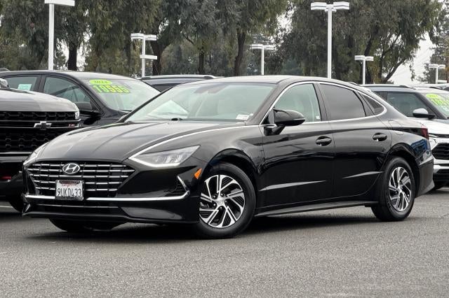 2021 Hyundai Sonata Hybrid Blue