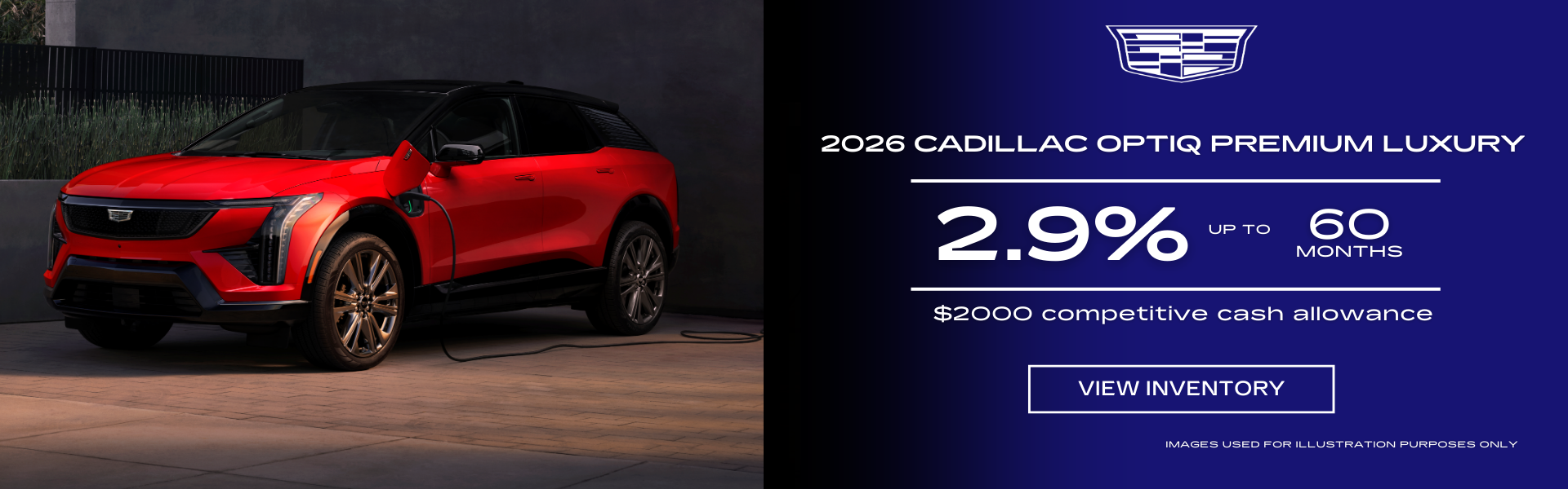 2026 CADILLAC OPTIQ PREMIUM LUXURY 