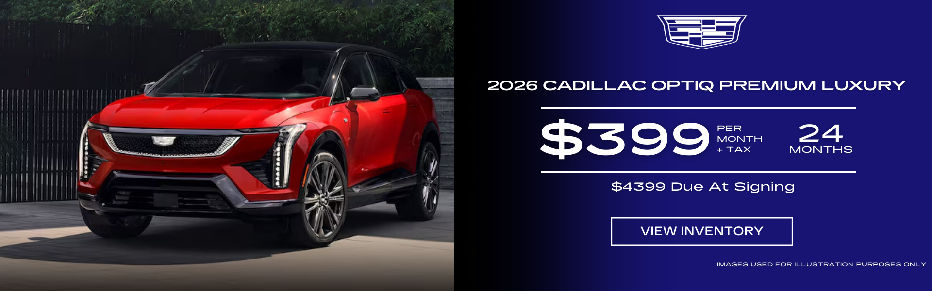 2026 CADILLAC OPTIQ PREMIUM LUXURY 
