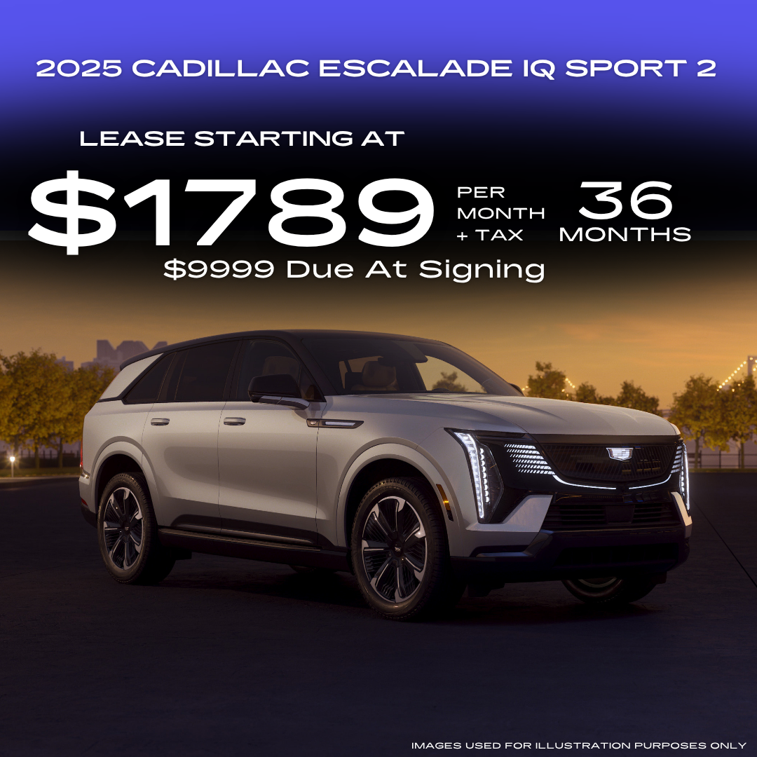 Lease $1,789/mo + tax for 36 mos w/ $9,999 due at signing