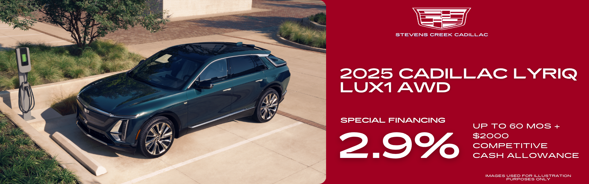 Select 2025 CADILLAC LYRIQ LUX 1 AWD