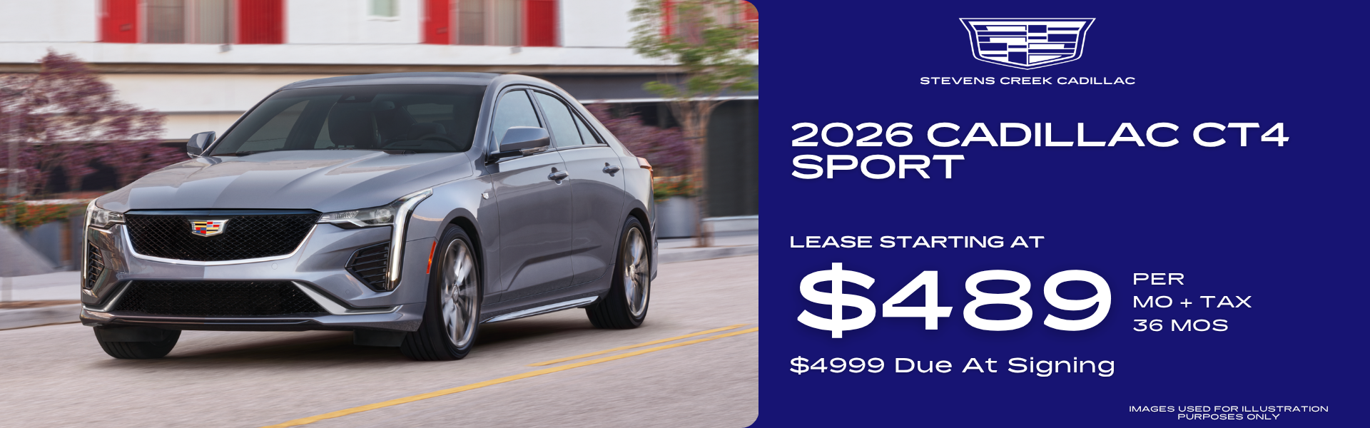 2026 Cadillac CT4 Sport