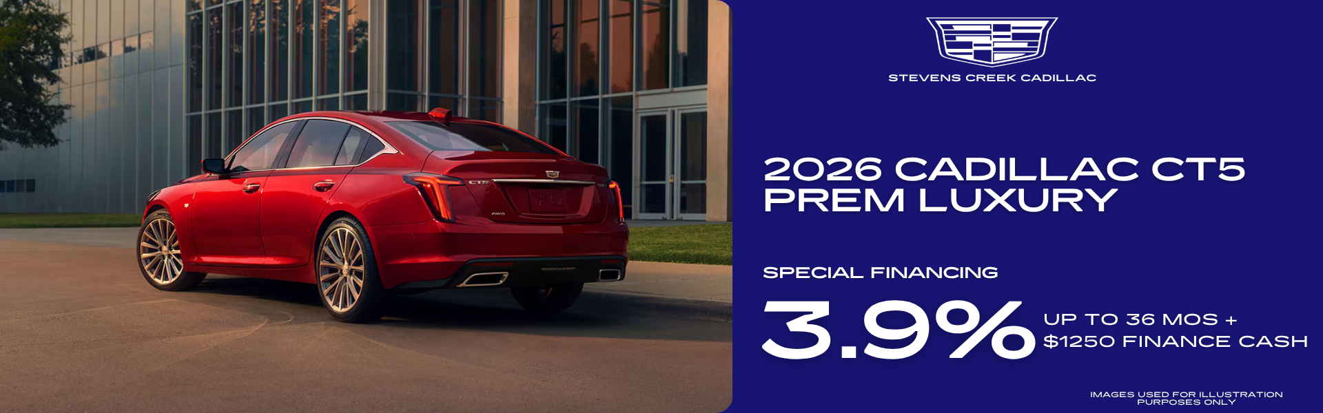 Select 2026 Cadillac CT5 Premium Lux