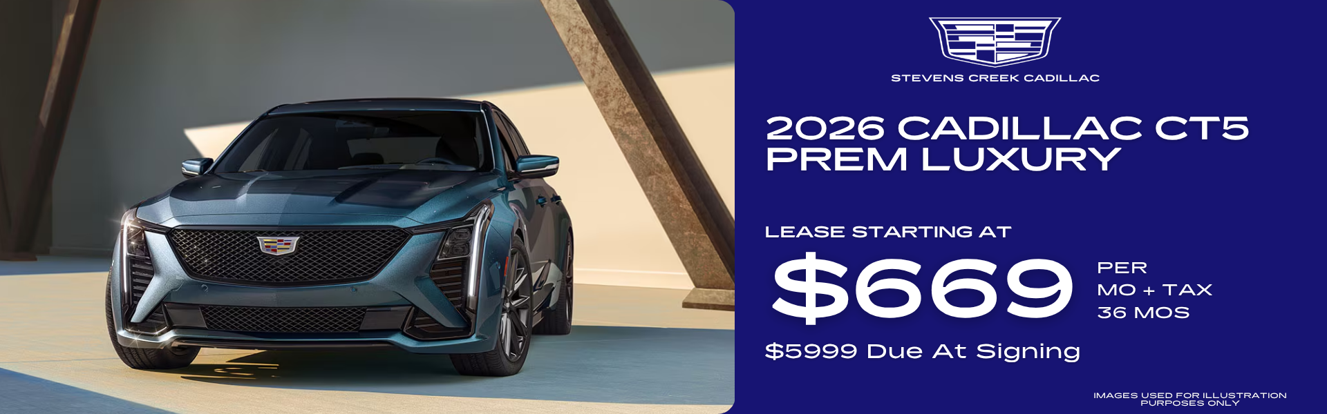 Select 2026 Cadillac CT5 Premium Lux