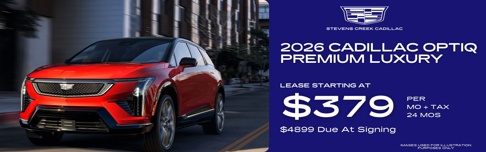 2026 CADILLAC OPTIQ PREMIUM LUXURY