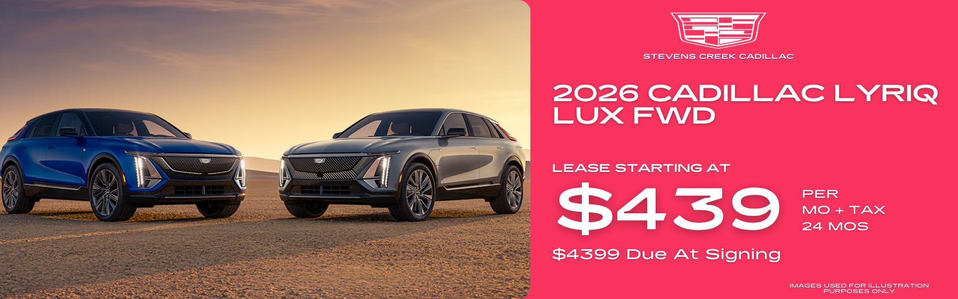 Select 2026 CADILLAC LYRIQ LUXURY FWD
