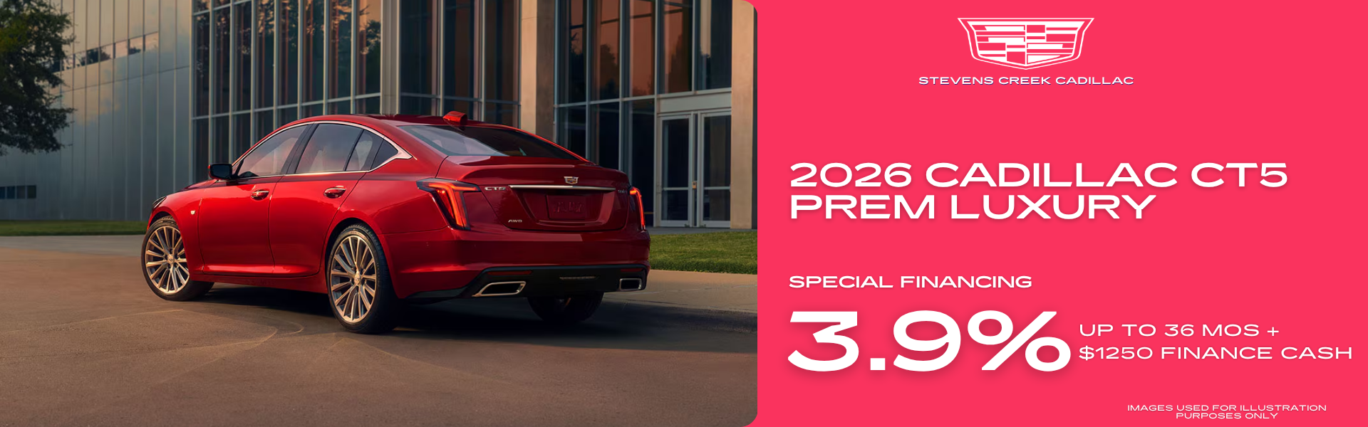 Select 2026 Cadillac CT5 Premium Lux