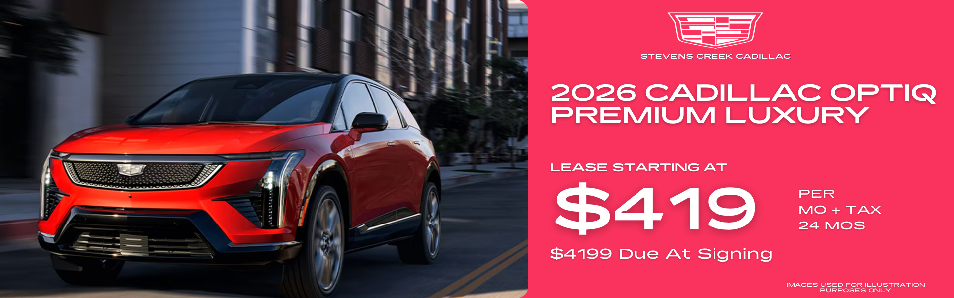 2026 CADILLAC OPTIQ PREMIUM LUXURY